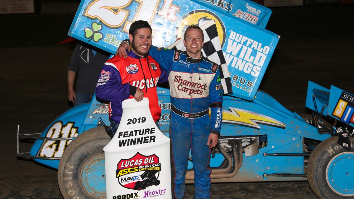 Thomas Kennedy Unstoppable With Lucas Oil ASCS At U.S. 36 Raceway