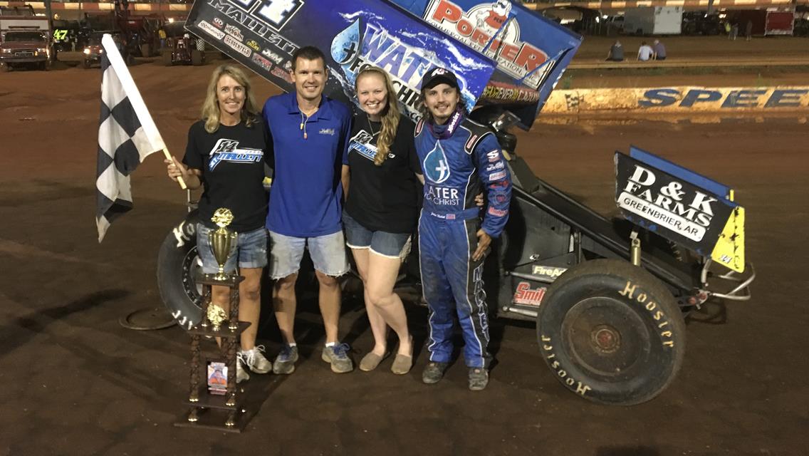 Mallett Wins at Dixie Speedway for Sixth USCS Triumph of the Season