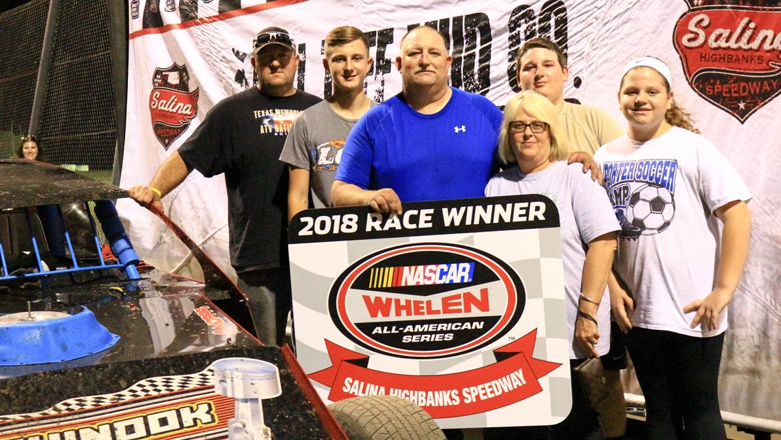 Carl Conley Carries His Father’s Memory to Victory Lane at Salina Highbanks