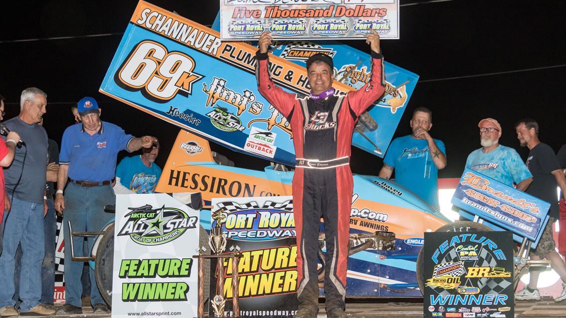 Lance Dewease goes wire-to-wire for Keith Kauffman Classic victory at Port Royal Speedway