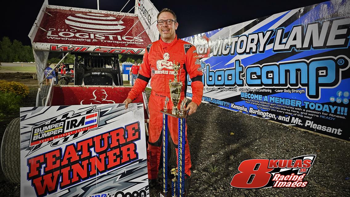 Wilson, Kuxhouse, and Heinert Claim Victories on Roger Iles Tribute Night During Kenosha County Fair!!