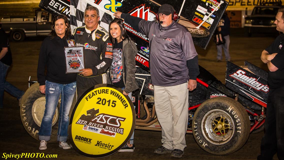 Johnny Herrera Wins ASCS Red River at Creek County Speedway