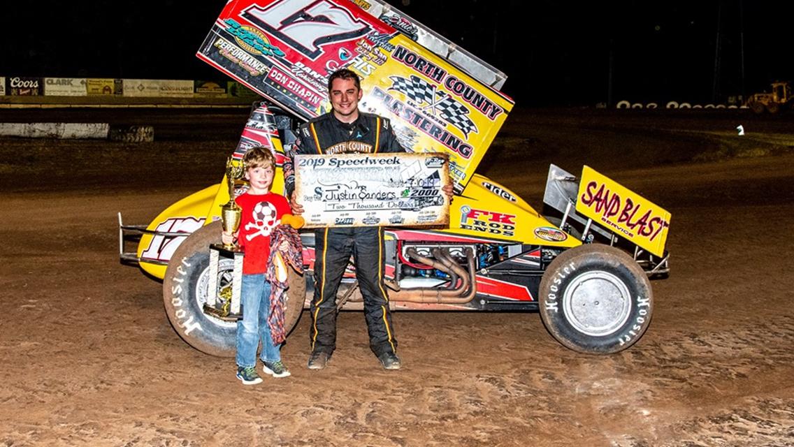 Sanders Scores Wednesday Speedweek Northwest Win At Cottage Grove