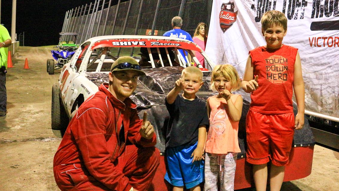 Shive gets second win in Pure Stock thriller; Beyer, Conley, Morris, Edwards capture first wins of season