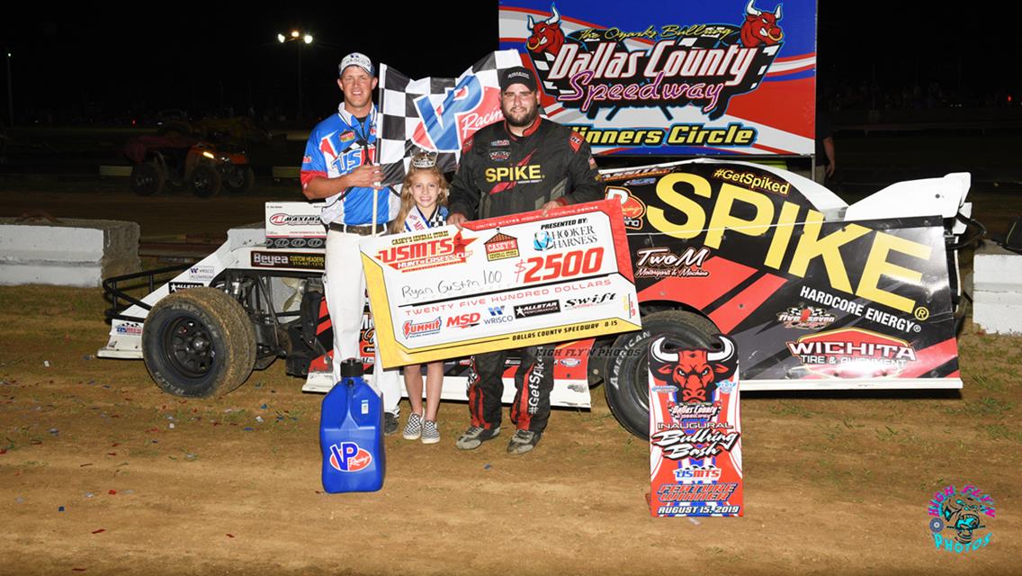 Gustin gets 100th USMTS win in photo finish at Dallas County