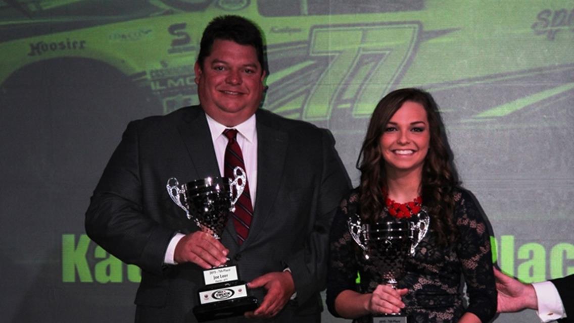 Katlynn Leer is the Holley Performance Rookie of the Year at the 2015 Championship Banquet!