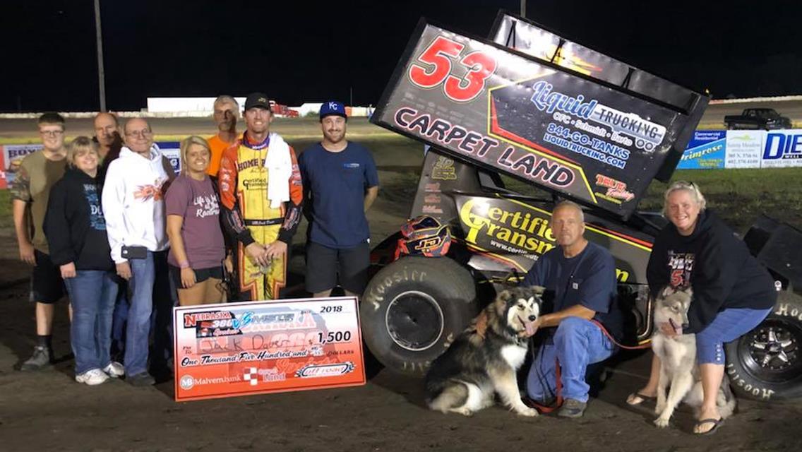 Dover Charges to Top Five at Jackson Motorplex and Scores Victory at Off Road Raceway
