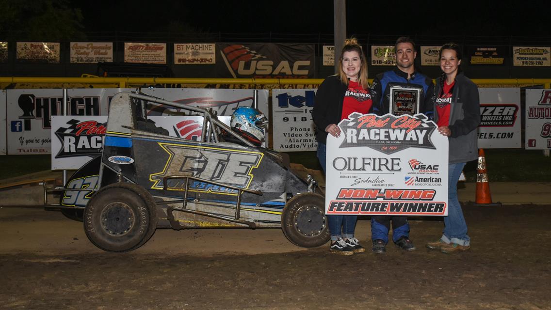 James, Herrman, Campbell, LaPointe, Timms, Scheulen and Bennett Top USAC Weekly Action at Port City Raceway