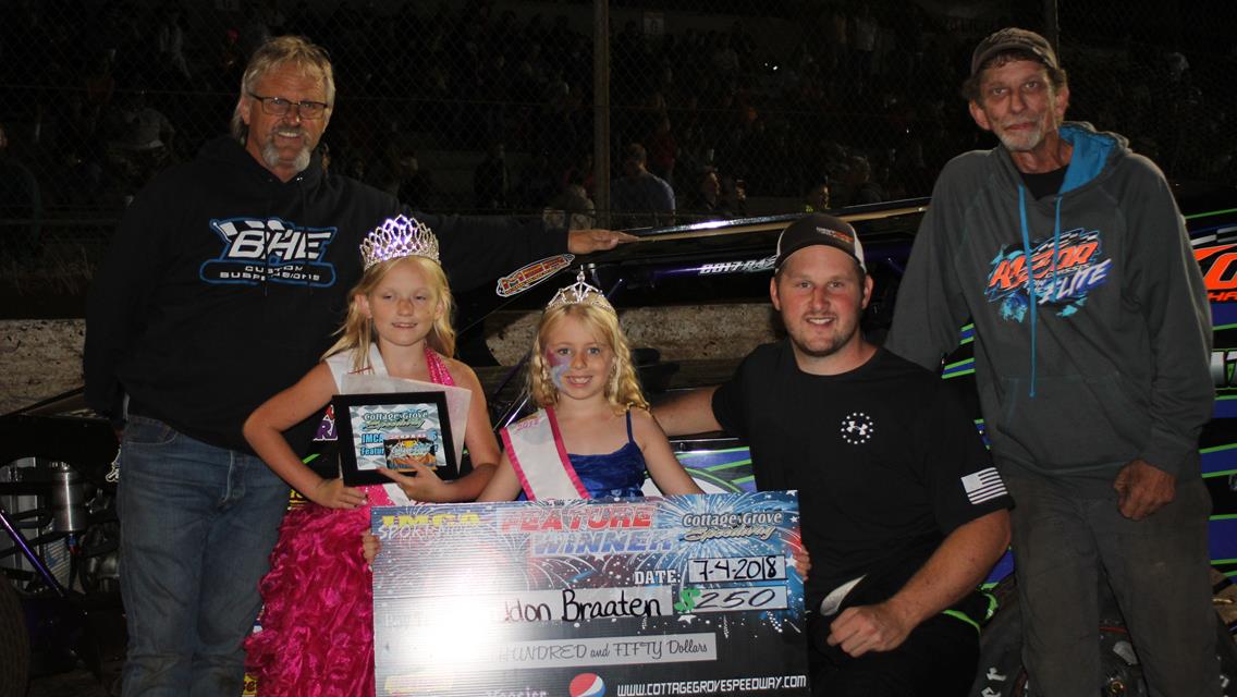 Cox, James, Braaten, Vitale, And Corley Collect CGS Independence Day Wins