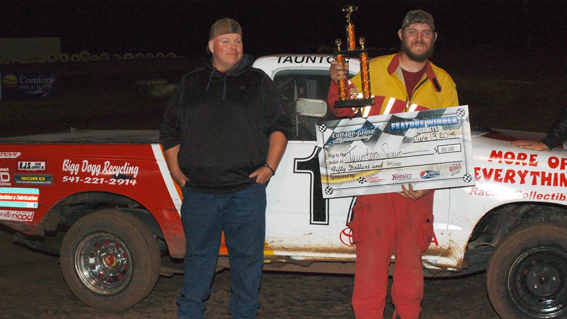 Ryker And Swaim Pick Up Victories At Cottage Grove On Friday June 13th