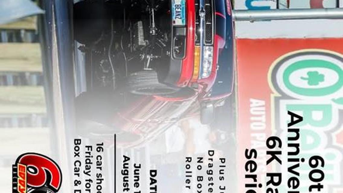 60th Anniversary $6,000 to Win Events in 2025