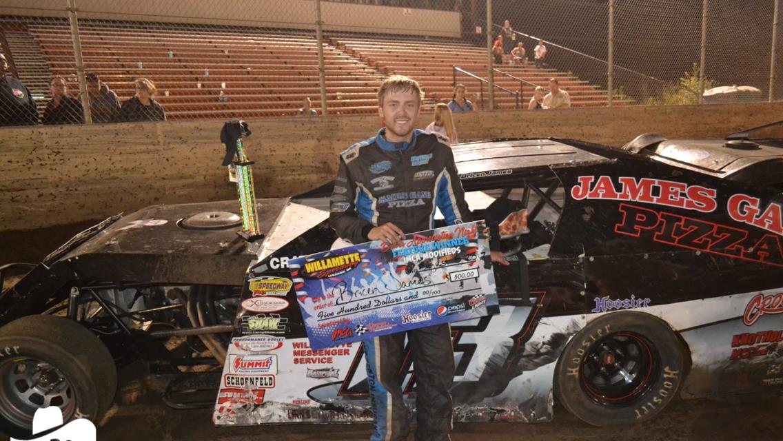 Winebarger, James, Wright, Emry, Langan, And Muse Claim Driver’s Appreciation Night Victories