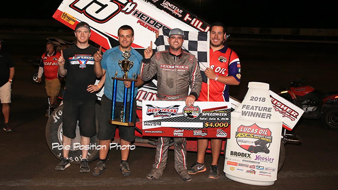 Hafertepe Ups Win Total To Six With Speedweek Triumph at West Texas Raceway