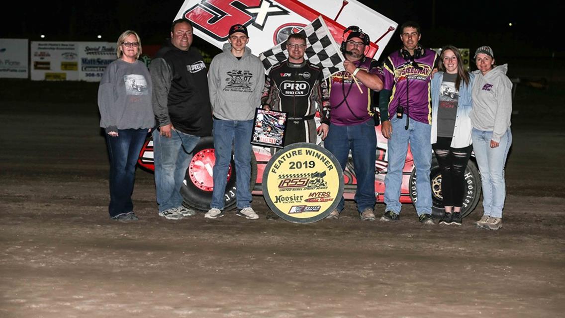 MARTIN HOLDS OFF BLURTON FOR URSS VICTORY AT LINCOLN COUNTY