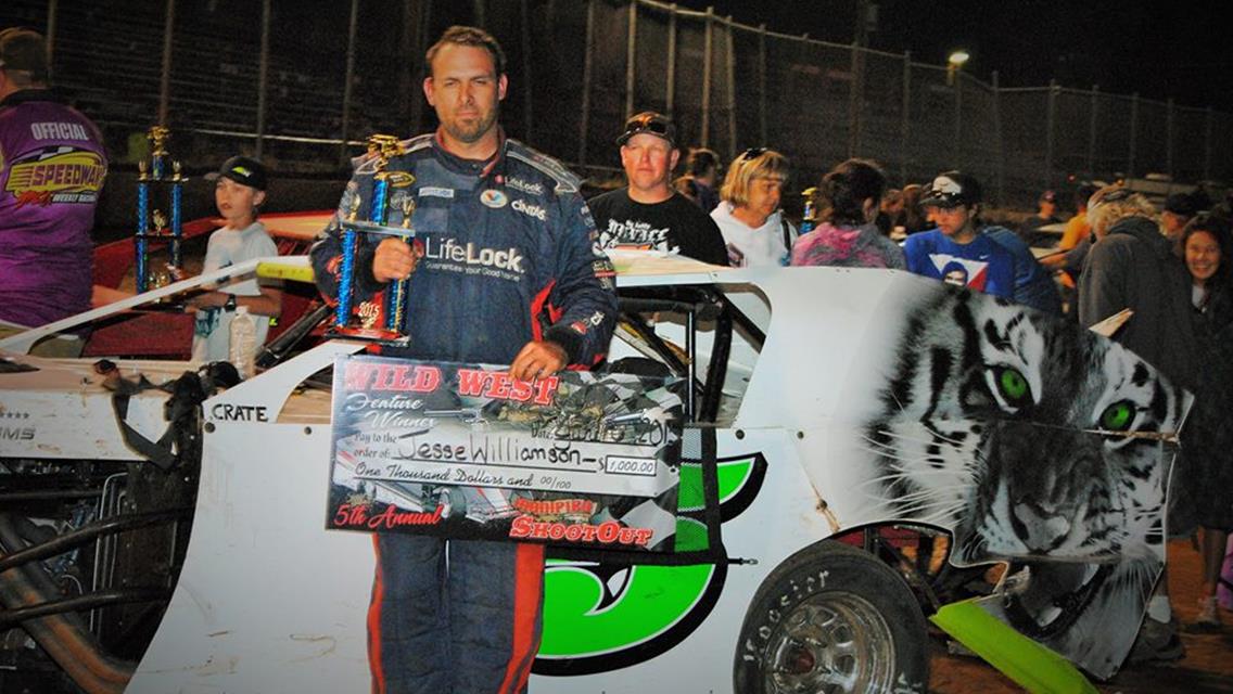 Jesse Williamson Wins Wild West Modified Shootout Round #4 At CGS