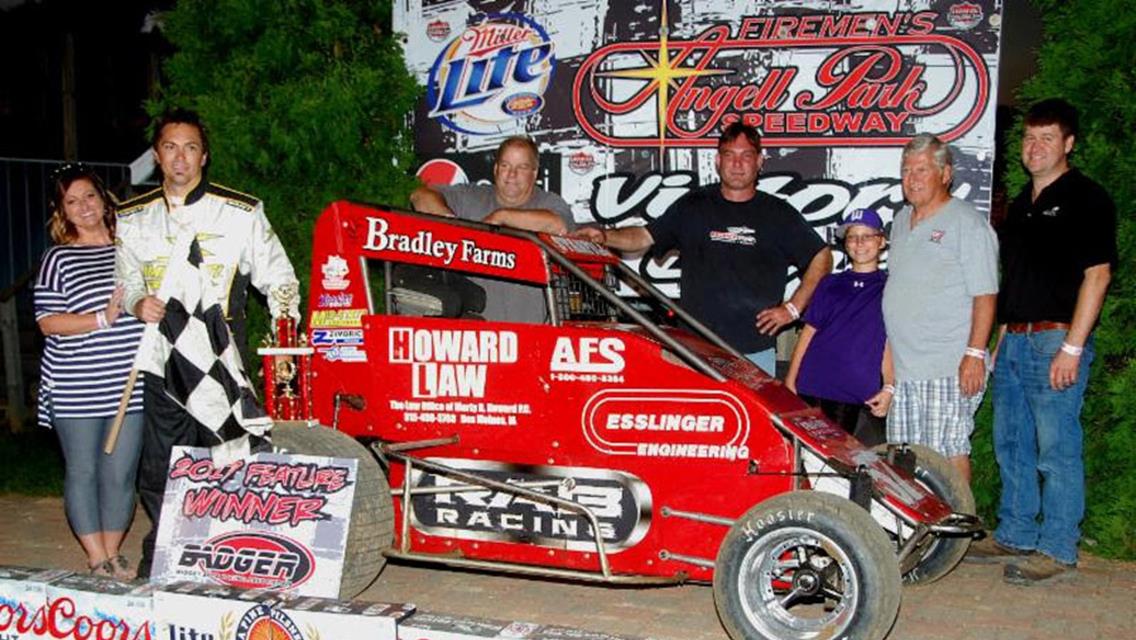 Stanfill wins Angell Park Badger opener