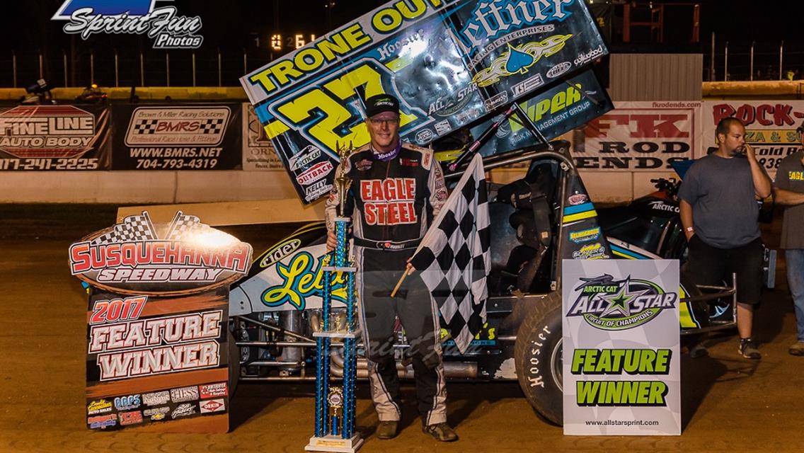 Greg Hodnett takes Salute to the Troops victory at Susquehanna Speedway