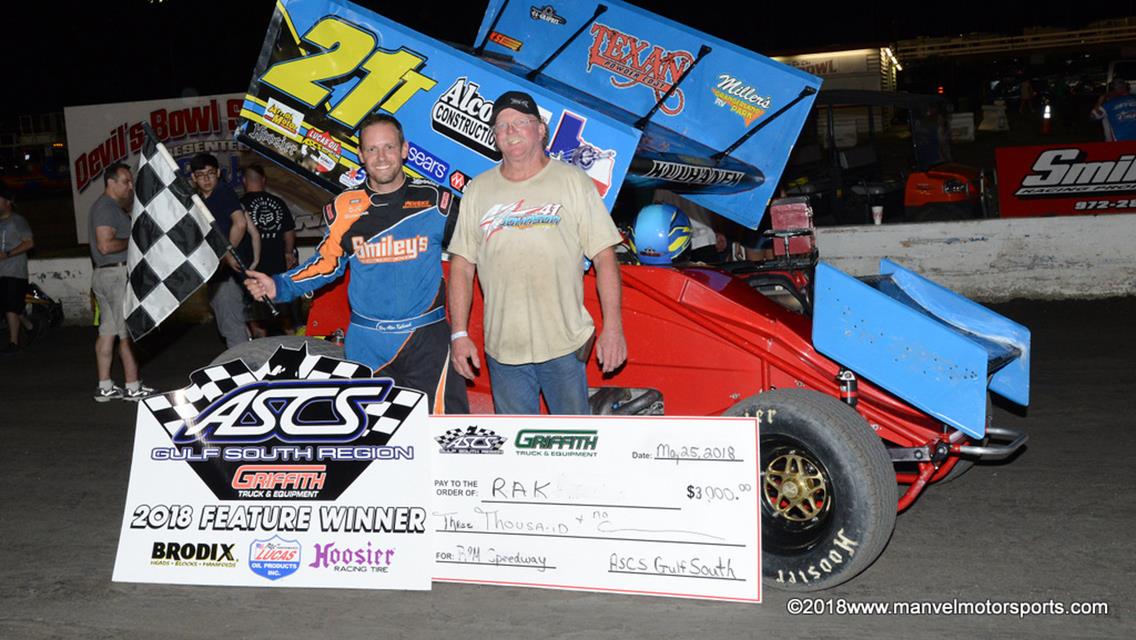 Kulhanek Unstoppable With ASCS Gulf South At The Devil’s Bowl