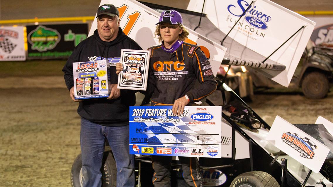 GOODNO GRABS SECOND-CAREER WIN IN TURNPIKE CHALLENGE FINALE