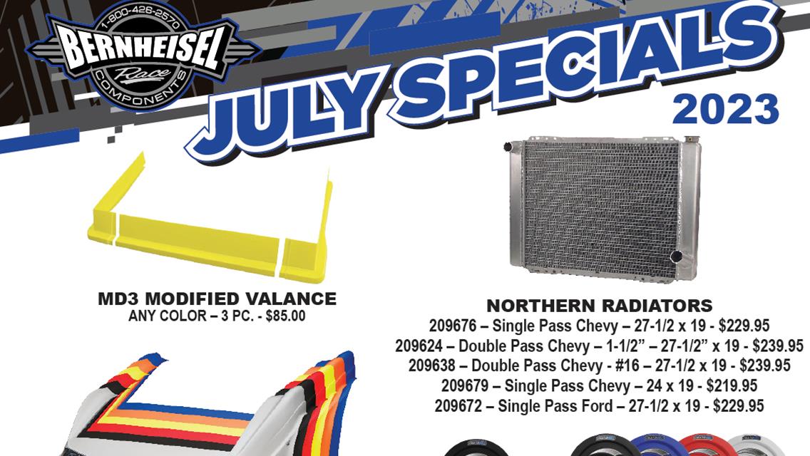 Red-Hot July BRC Specials