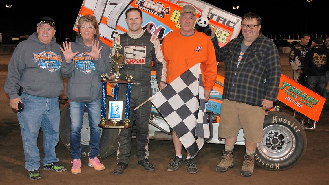 HORSTMAN WINS 10TH FEATURE AT THE FAIR
