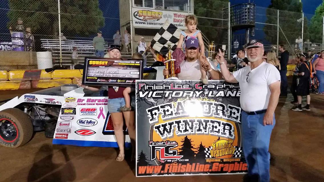 Cassell, Henry, Tardio &amp; Case Make it to the Finishline Graphics Victory Lane