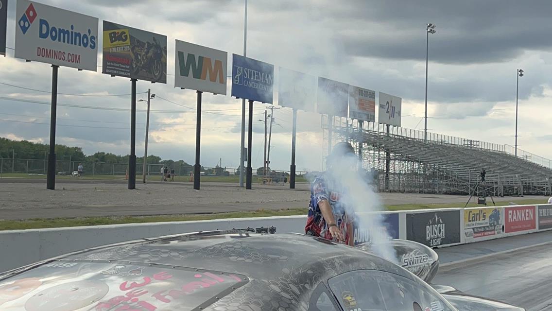 Lone nitrous car to go to Round Two at World Wide Technology KSHE&#39;s Night of Fire &amp; Thunder