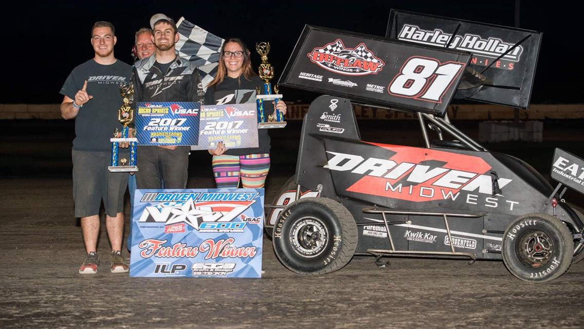 Flud and Pursley Capture Driven Midwest Cup Titles and Driven Midwest USAC NOW600 National Series Championships