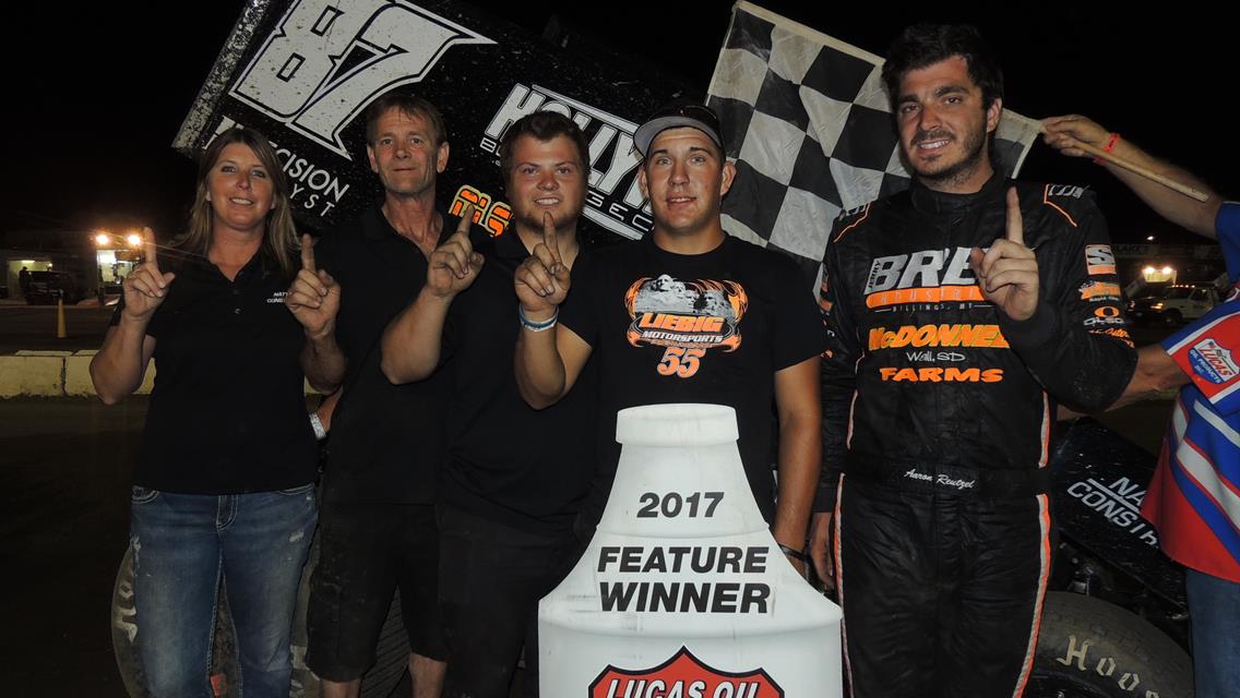 Aaron Reutzel Runs To Rushmore Rumble Victory At Black Hills Speedway