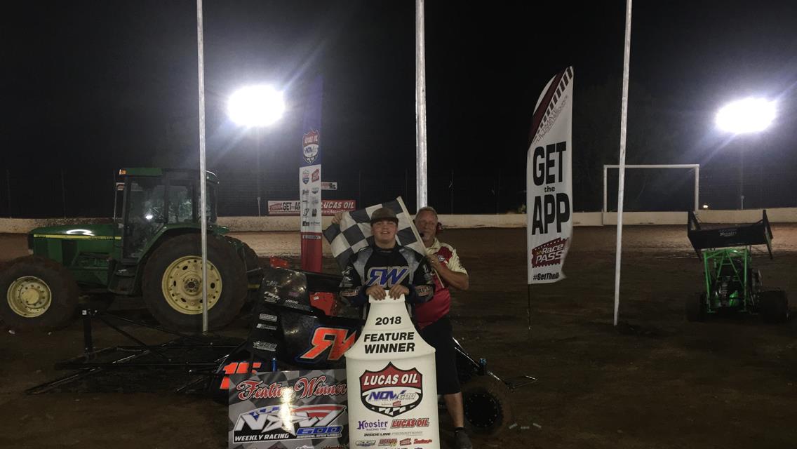 Randolph Nets First Career Lucas Oil NOW600 Series Victory While Flud and Laplante Continue Winning Ways During Series Debut at Arkoma