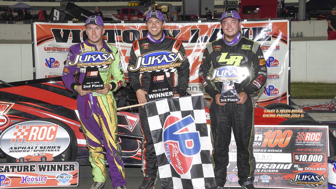 TOMMY CATALANO TAKES HOME FIRST RACE OF CHAMPIONS ASPHALT MODIFIED SERIES WIN AT JUKASA