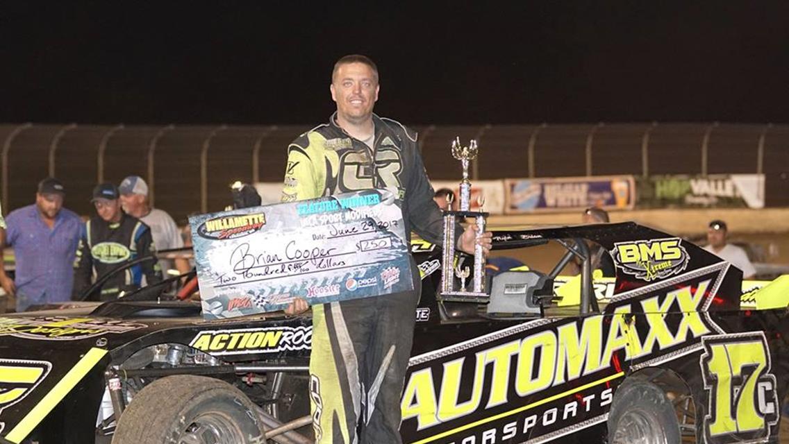 Brian Cooper Dominates At Willamette; Third Win Of The Week