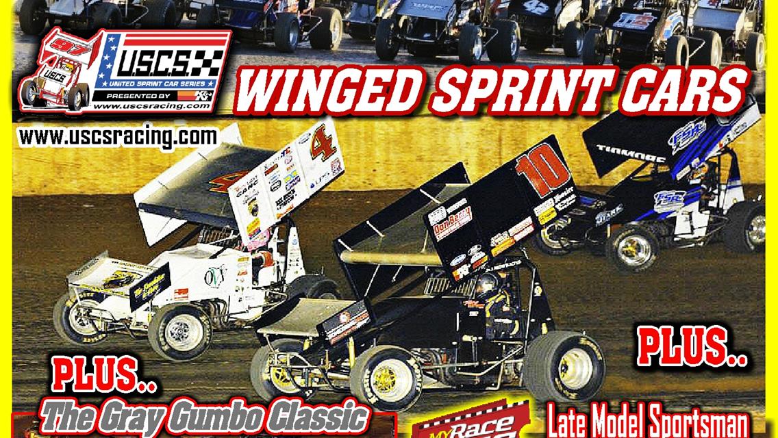 USCS Sprints set for RESCHEDULED Senoia Summer Nationals XI on Saturday, August 29th