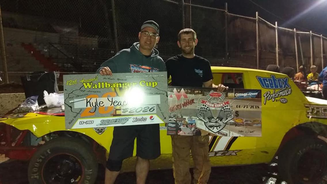 Kyle Yeack Wins Fourth Straight Wallbanger Cup; Coffell And Osborne Collect CGS Kid Night Wins