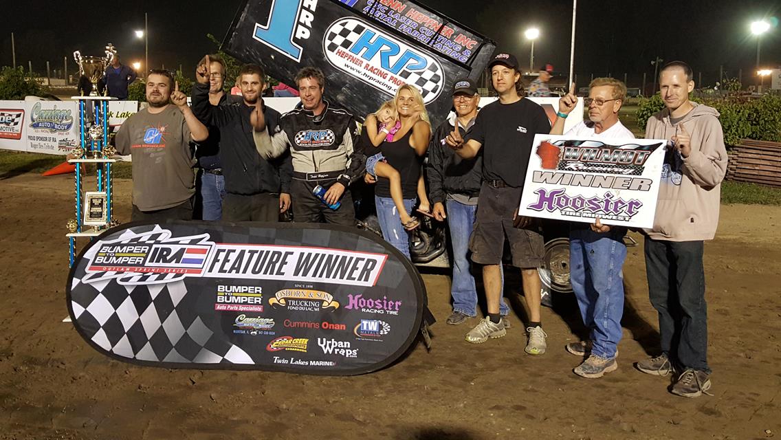 TODD HEPFNER MAKES TRIUMPHANT RETURN TO RACING, COLLECTS ROGER ILLES MEMORIAL EVENT AT WILMOT!