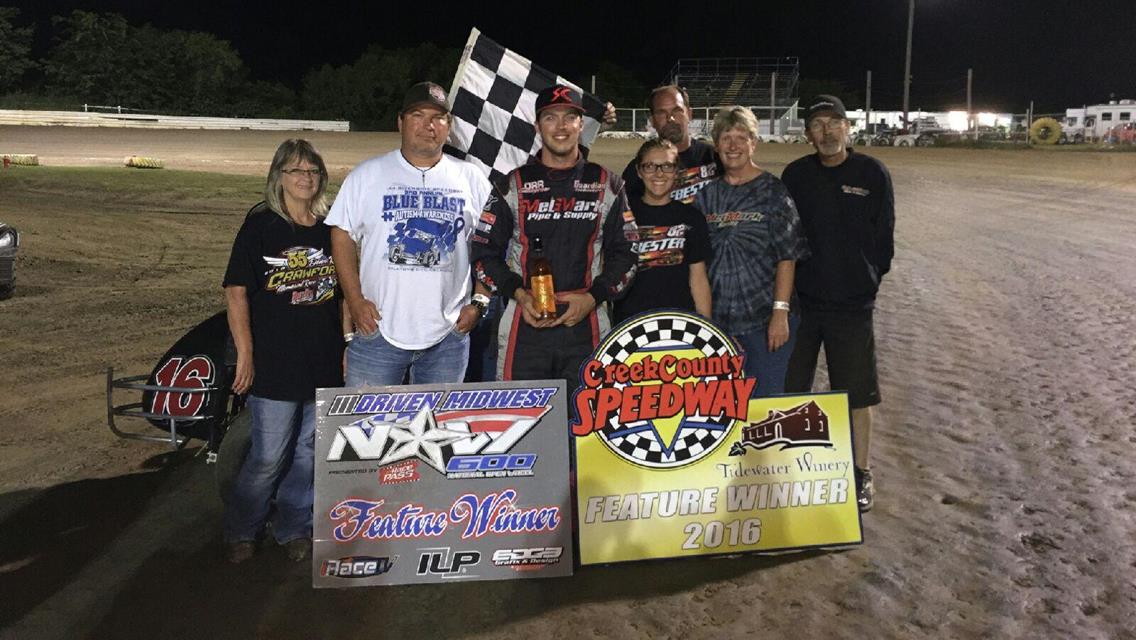 Shebester Earns Driven Midwest NOW600 Series Triumph at Creek County