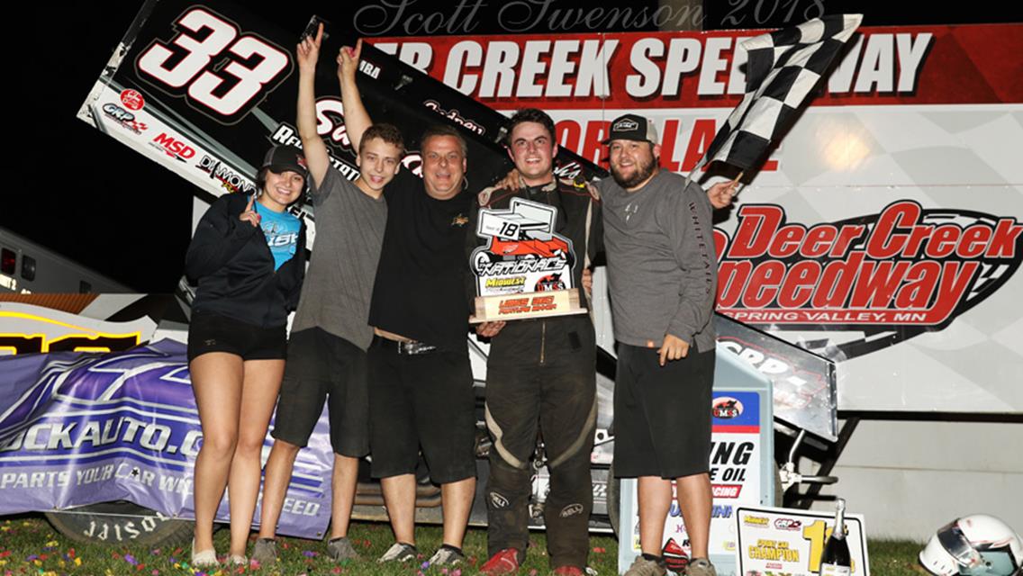 Dream Come True! James Broty Wins First at Deer Creek Speedway.