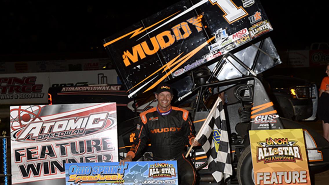 Dale Blaney Earns Third Speedweek Victory of 2015 at Atomic Speedway