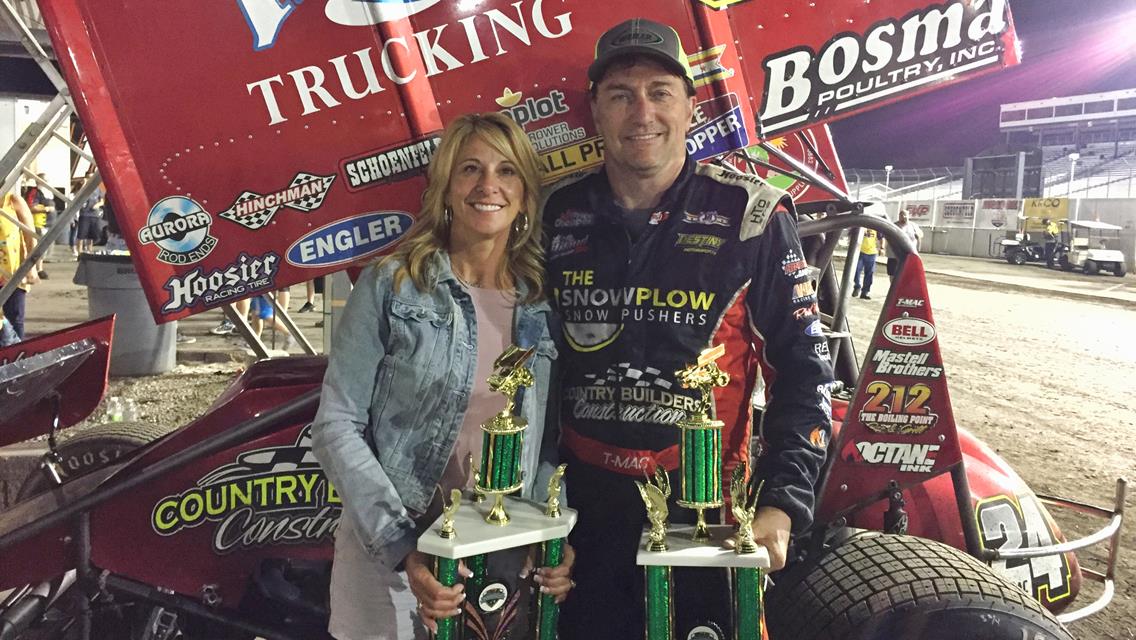 Terry McCarl Victorious At Knoxville With Lucas Oil ASCS National Tour