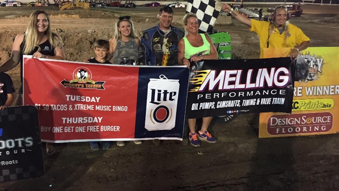 Frewaldt WINS POWRi Valley Outlaw Midget