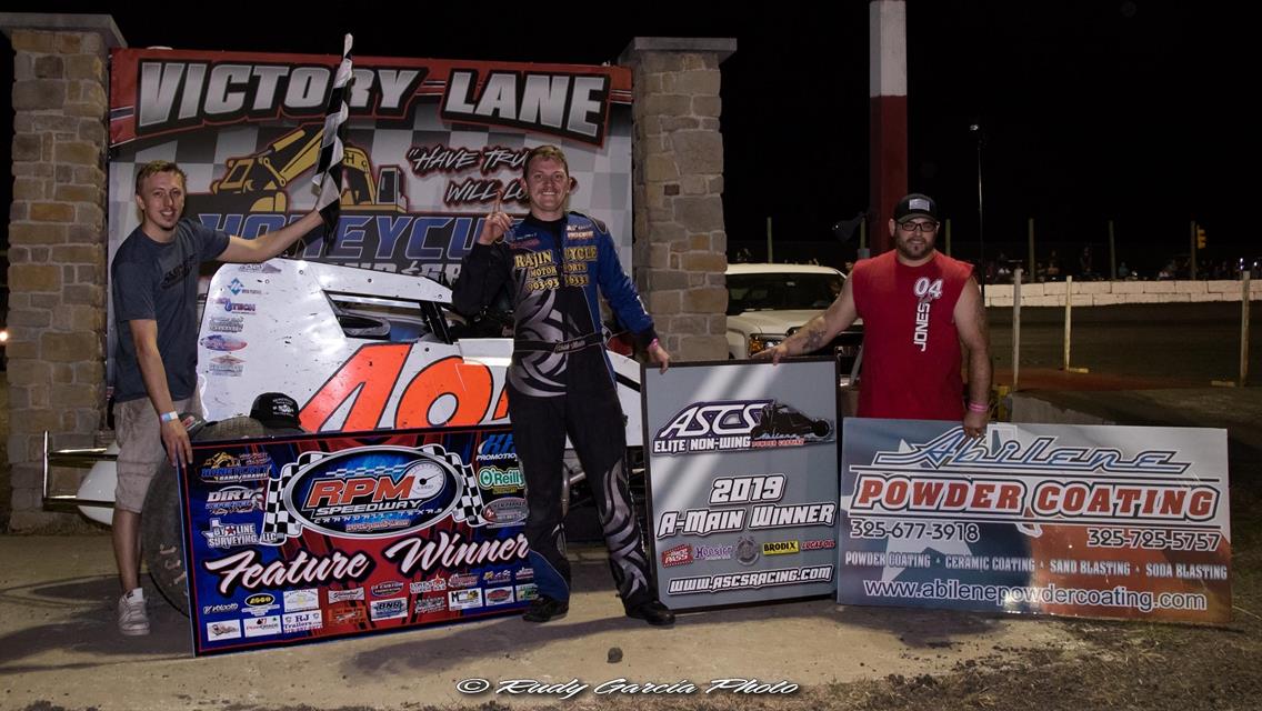 Keith Martin Victorious With ASCS Elite Non-Wing At RPM Speedway