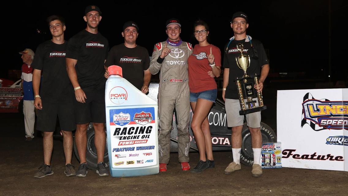 BELL TEAMS WITH BOAT, DOMINATES LINCOLN FOR POWRi WIN #29