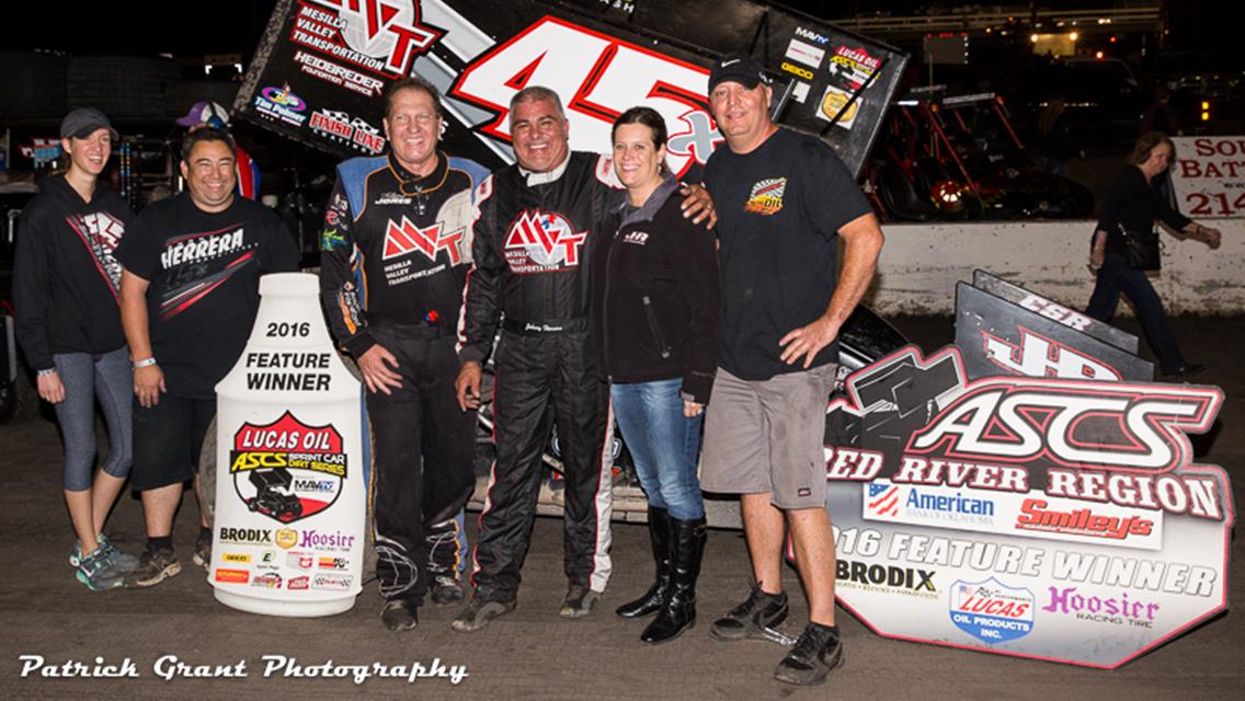 Johnny Herrera Unstoppable At The Devil’s Bowl With The Lucas Oil ASCS