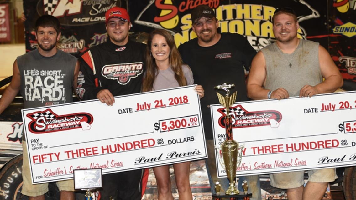 Brandon Overton Streaks to Trio of Southern Nationals Wins
