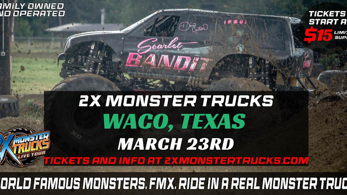2X Monster Truck Show - Saturday March 23, 2024