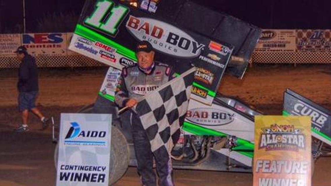 “King Kinser” Wins Against the All Stars at I-96 Speedway and Ends Blaney’s Win Streak