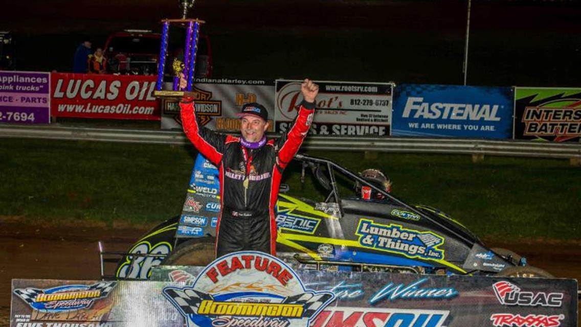 Darland first to 60 in USAC Sprint Cars with Bloomington score