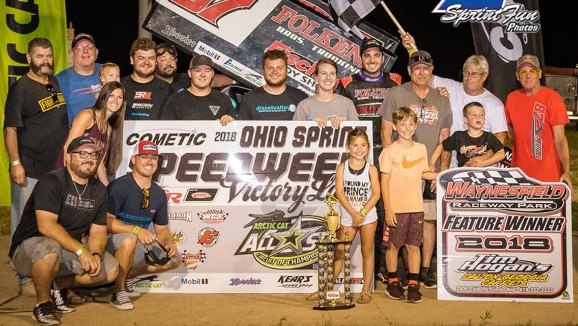 Another Win for Reutzel Highlights Ohio Sprint Speedweek – All Star Title Chase Continues this Weekend