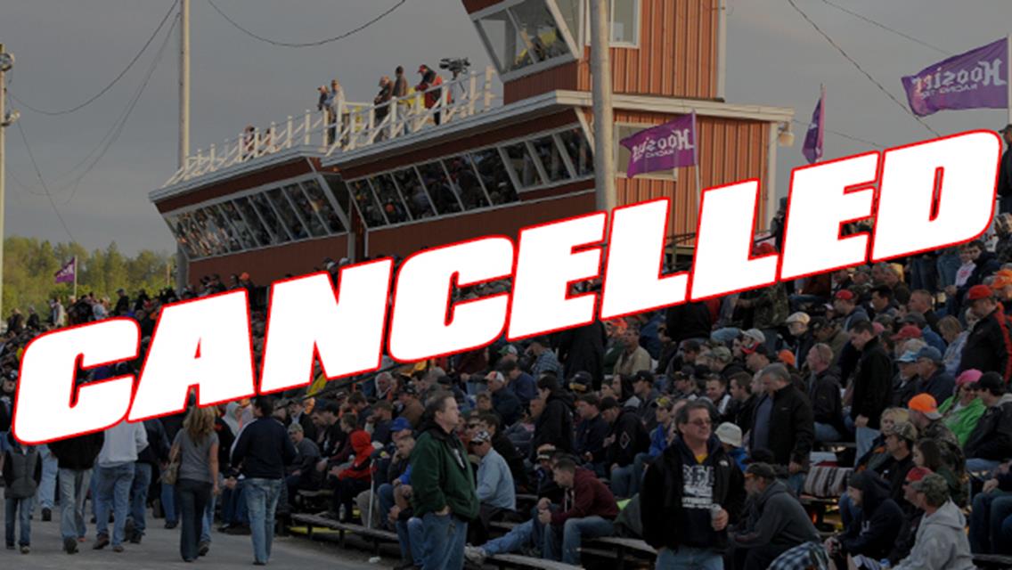 September 24th Patriot Sprint Tour and CRSA Sprints Events at Rolling Wheels Cancelled