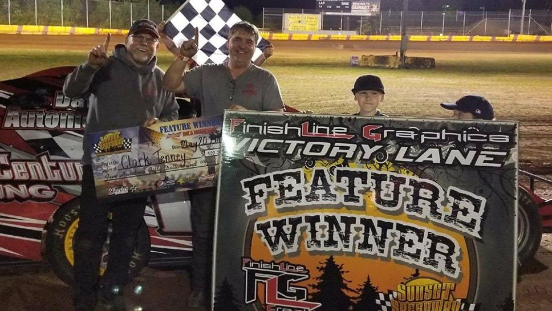 Tenney, Brookshire, Martinez, Watts, And Zimmerly Capture SSP Armed Forces Night Victories